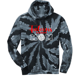 Falcons Cheer Tie-Dye Hooded Sweatshirt Design 1