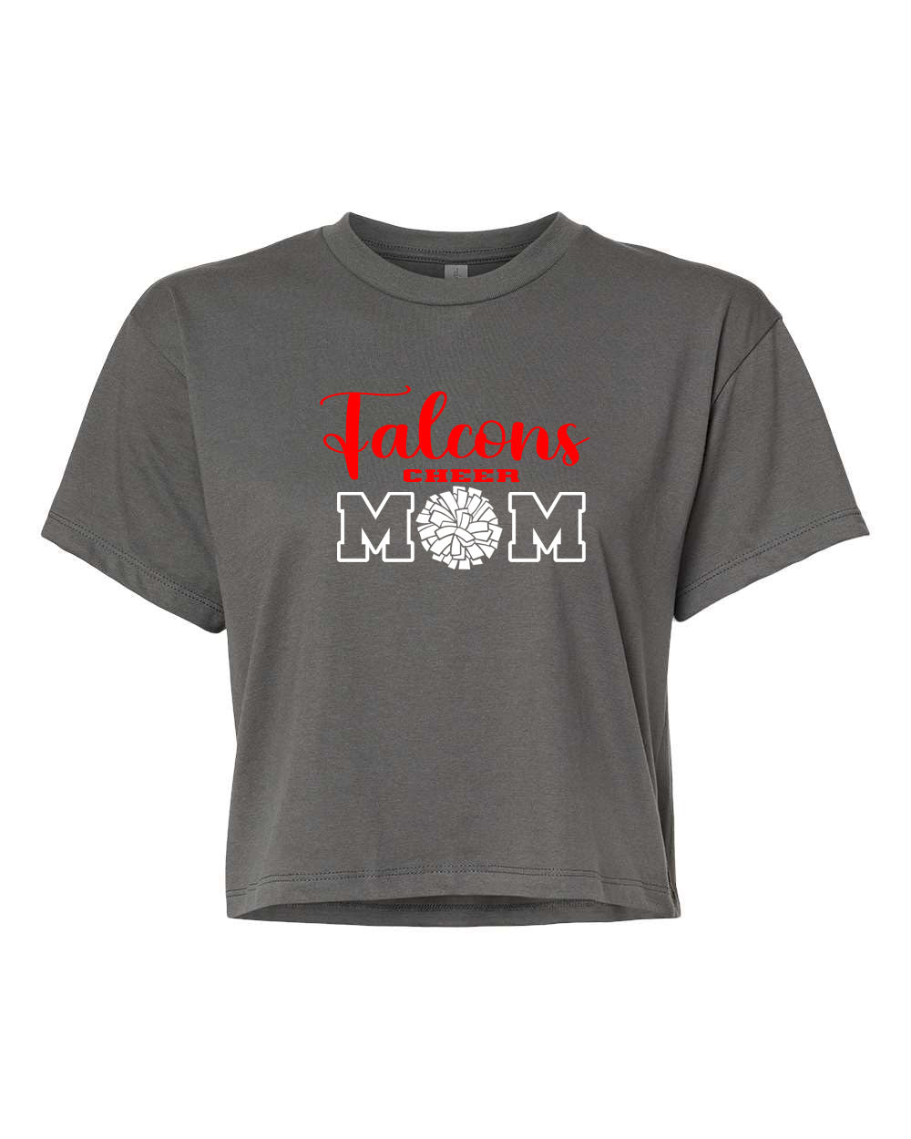 Falcons Cheer Crop Top Design 1