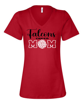 Falcons Cheer V-neck T-Shirt Design 1