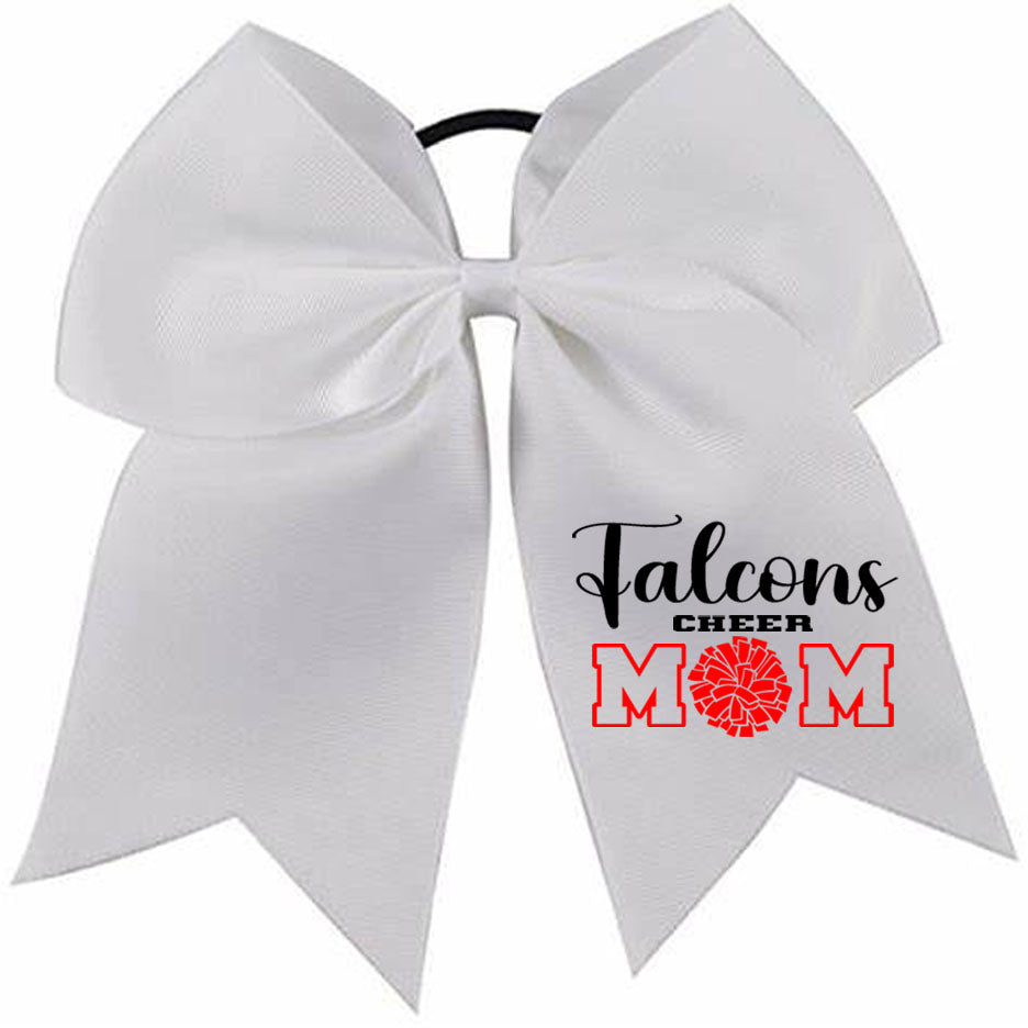 Falcons Cheer Bow Design 1