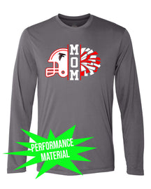 Falcons Cheer Performance Material Long Sleeve Shirt Design 2