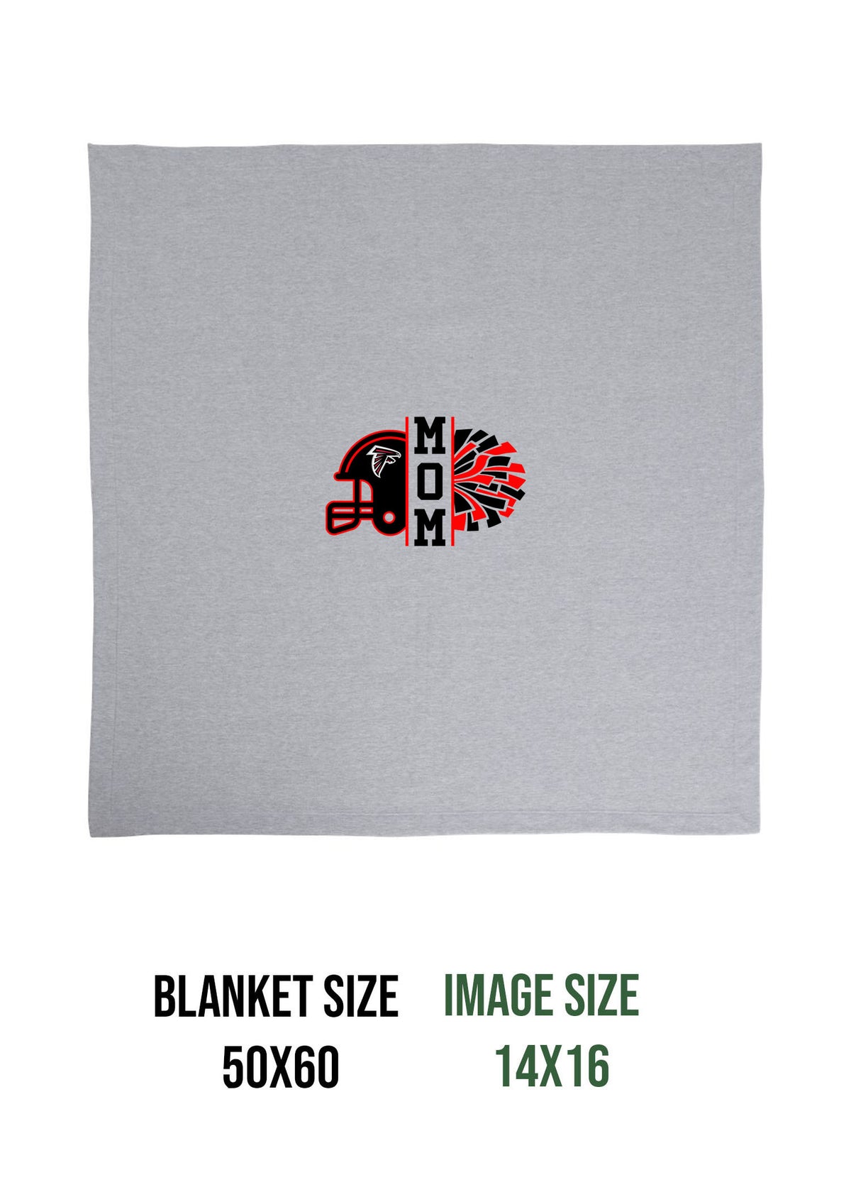 Falcons Cheer Blanket Design 2