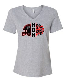 Falcons Cheer V-neck T-Shirt Design 2