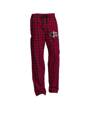 Falcons Cheer Flannel PJ Sweatpants Design 2