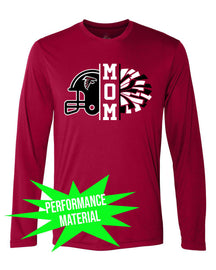 Falcons Cheer Performance Material Long Sleeve Shirt Design 2