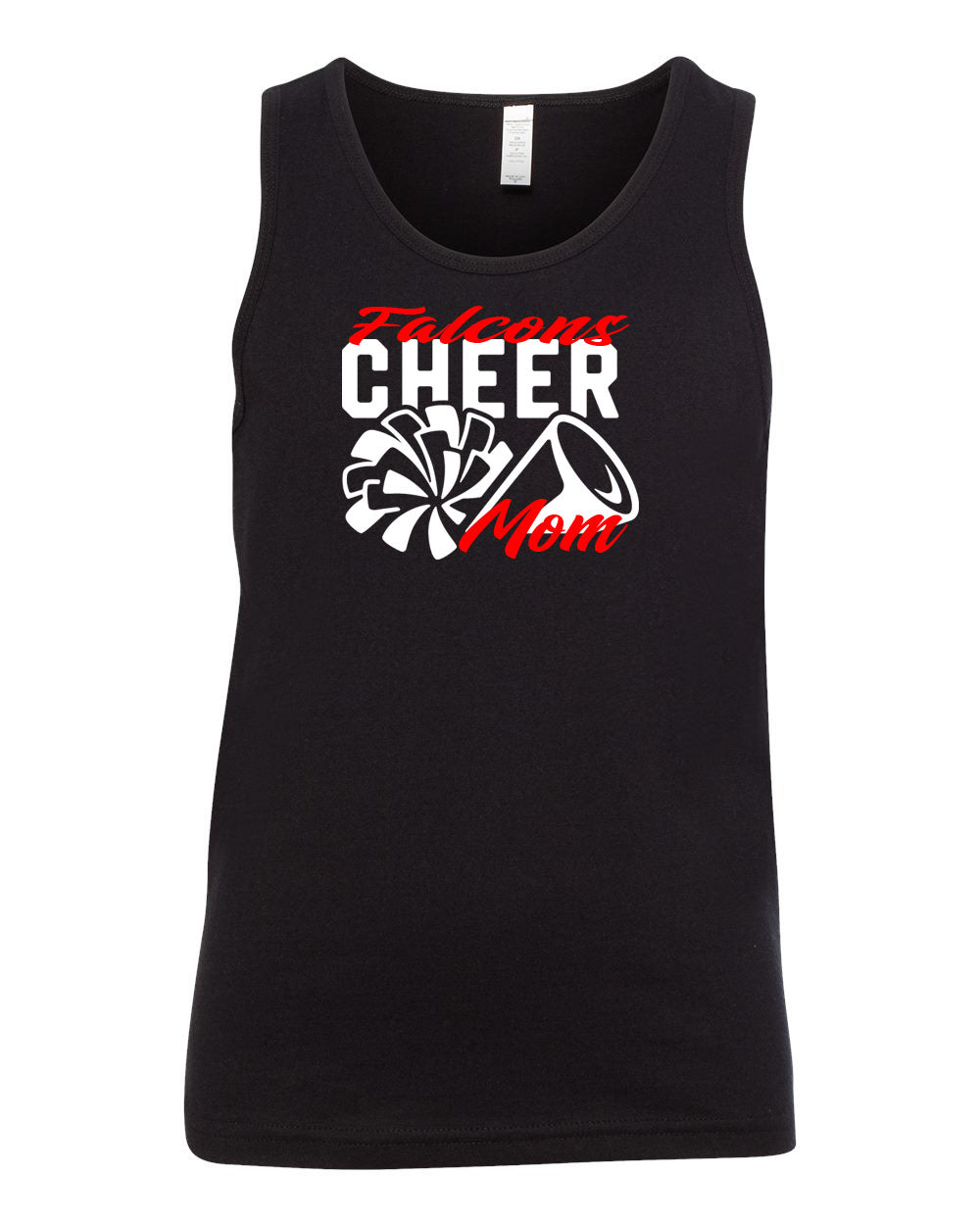 Falcons Cheer Muscle Tank Top design 3