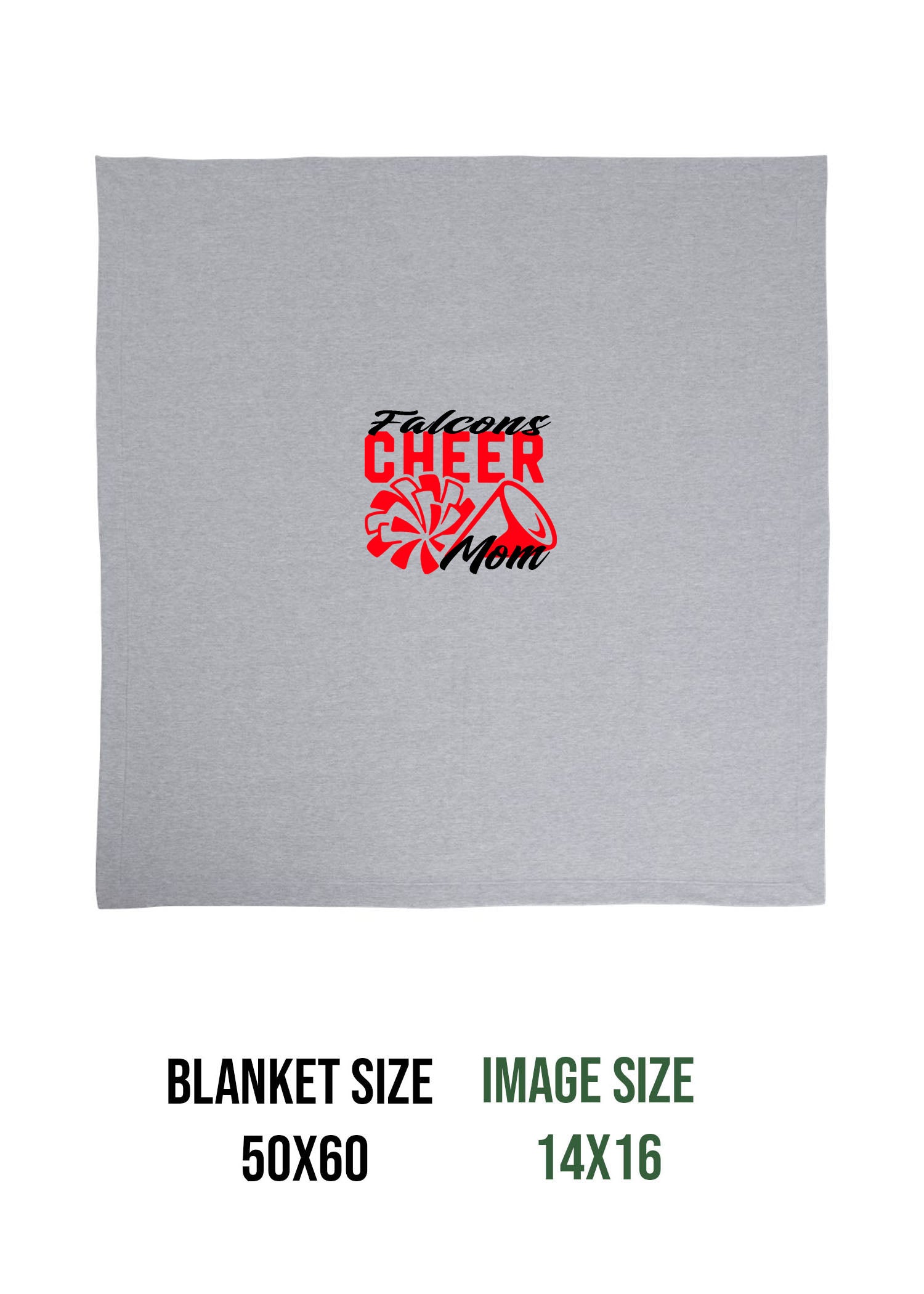 Falcons Cheer Blanket Design 3