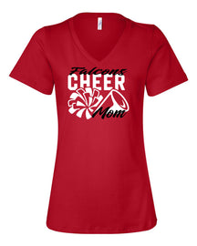Falcons Cheer V-neck T-Shirt Design 3