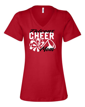 Falcons Cheer V-neck T-Shirt Design 3