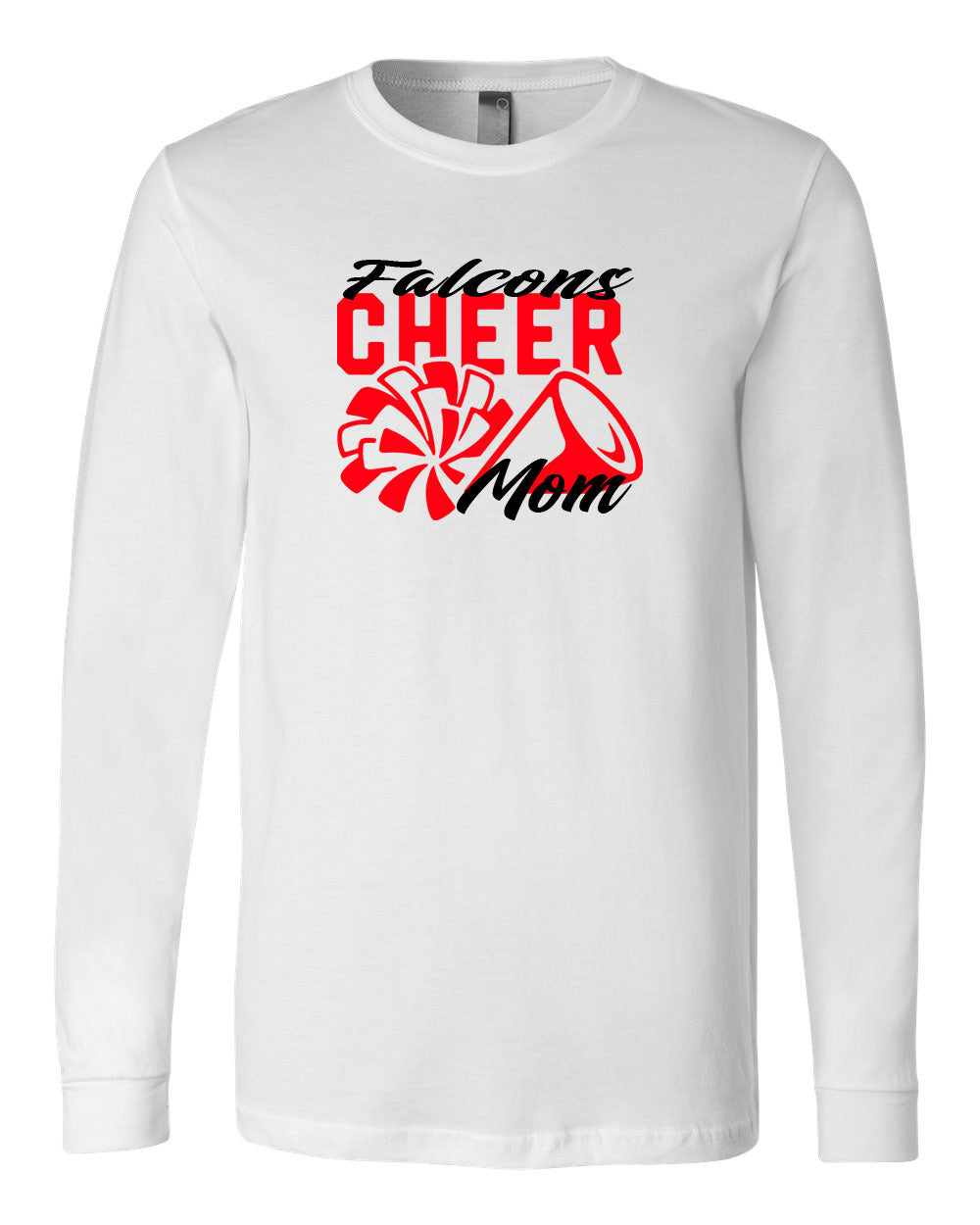 Falcons Cheer Long Sleeve Shirt Design 3