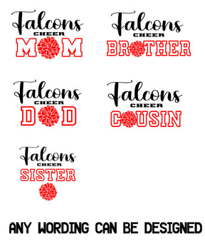 Falcons Cheer Blanket Design 1