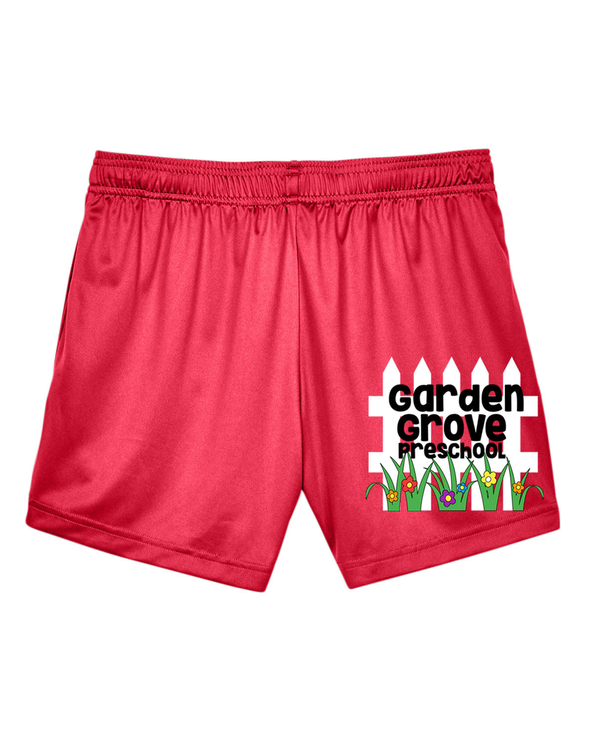 Garden Grove Ladies Performance Shorts Design 1