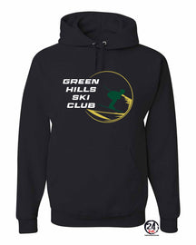 Green Hills Ski Club Design 1 Hooded Sweatshirt