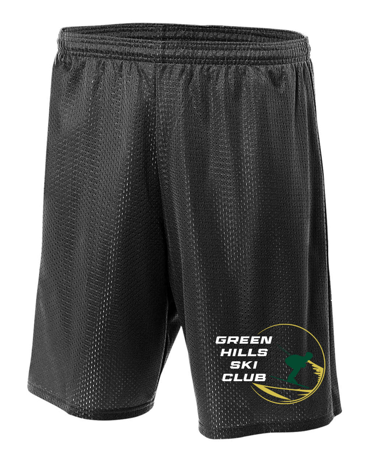 Green Hills Ski Club Design 1 Mesh Shorts