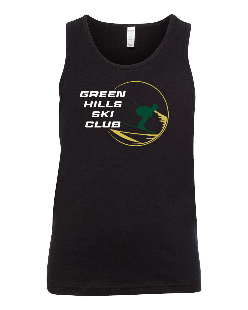 Green Hills Ski Club design 1 Muscle Tank Top