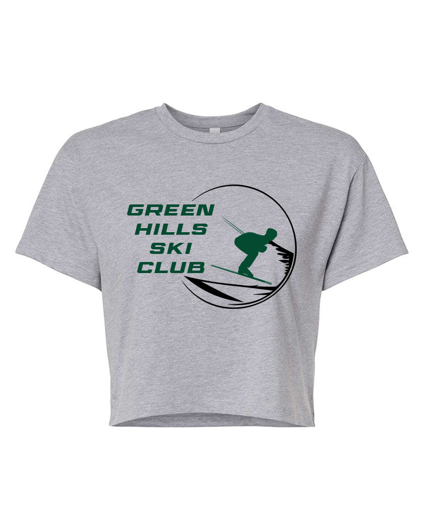 Green Hills Ski Club Design 1 crop top