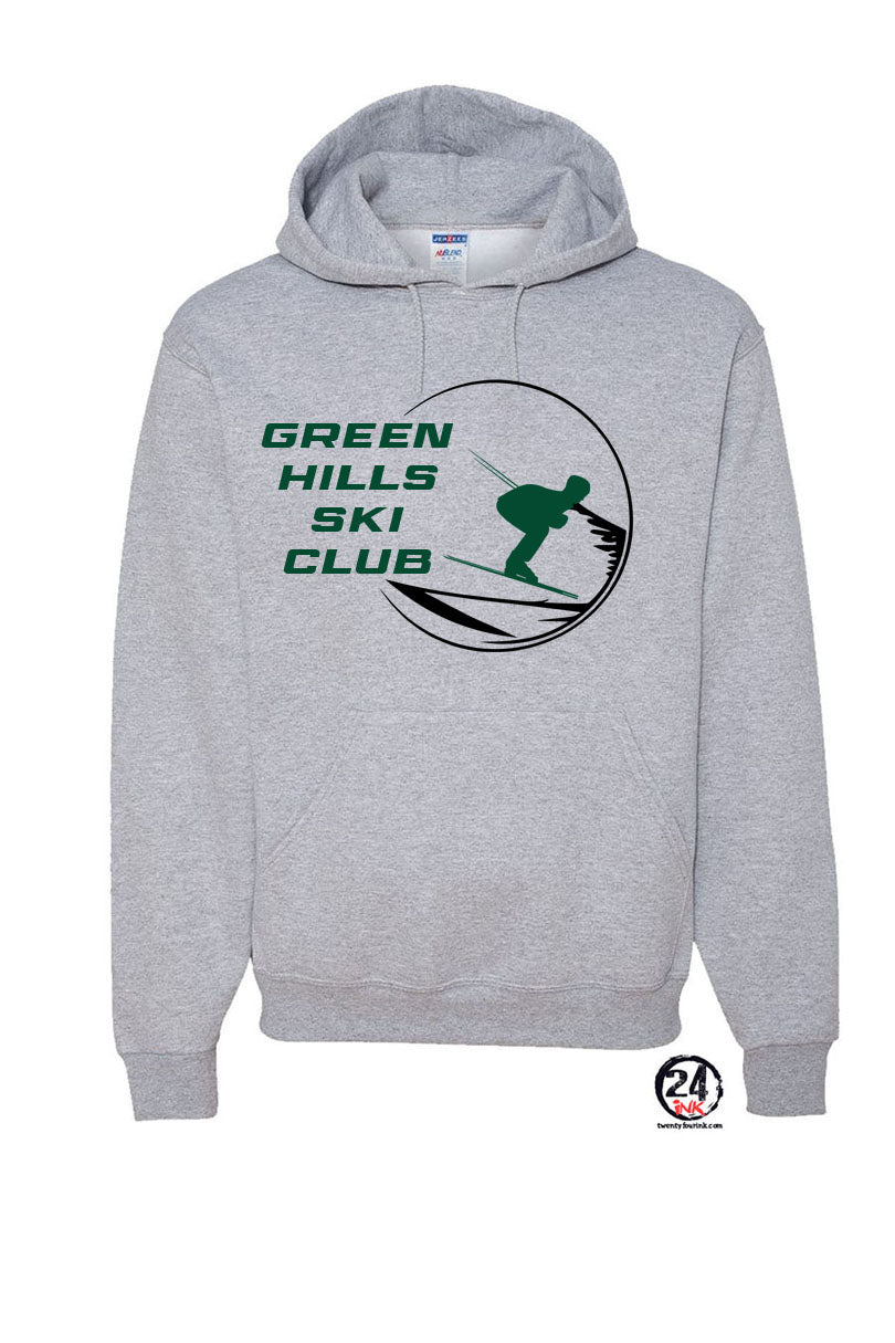 Green Hills Ski Club Design 1 Hooded Sweatshirt