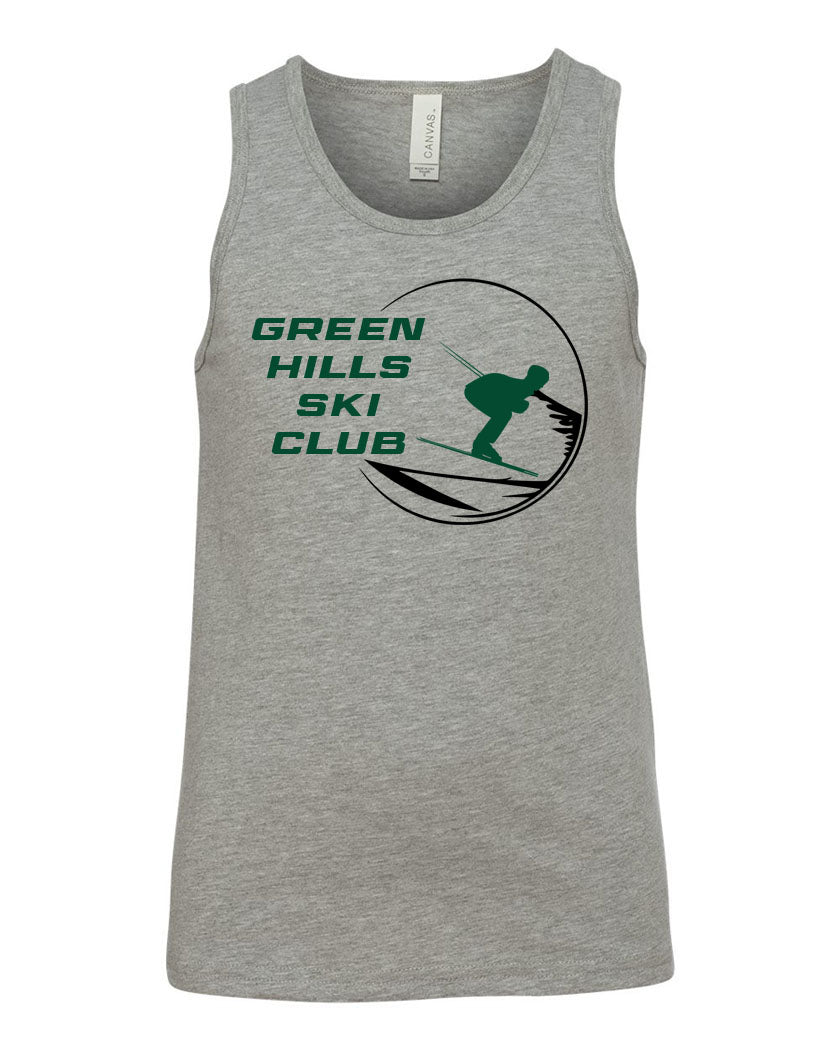 Green Hills Ski Club design 1 Muscle Tank Top