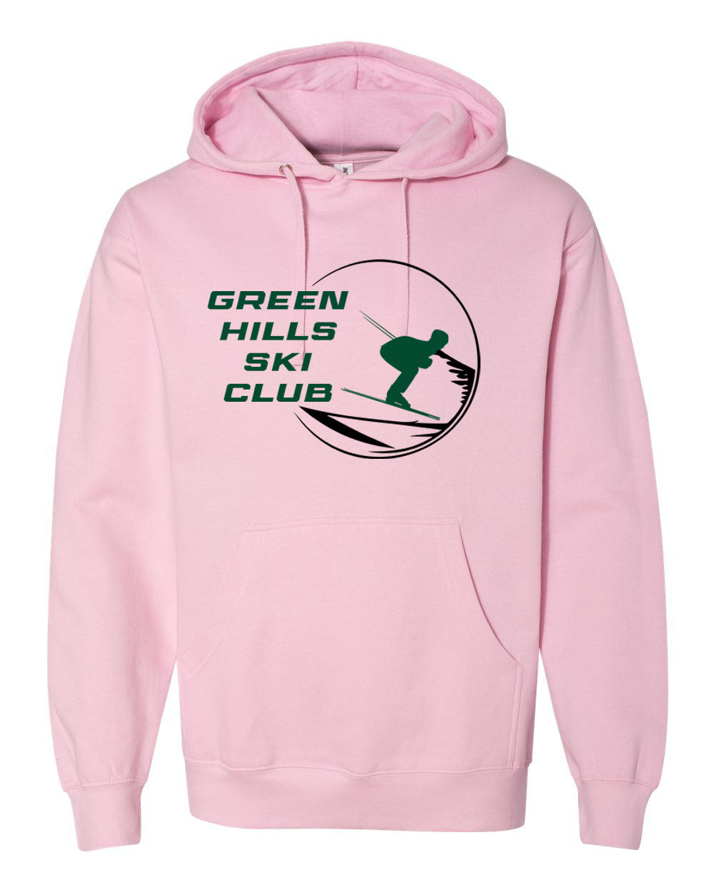 Green Hills Ski Club Design 1 Hooded Sweatshirt