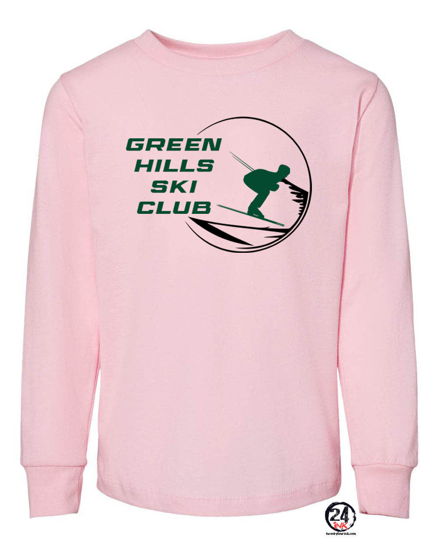 Green Hills Ski Club design 1 Long Sleeve Shirt