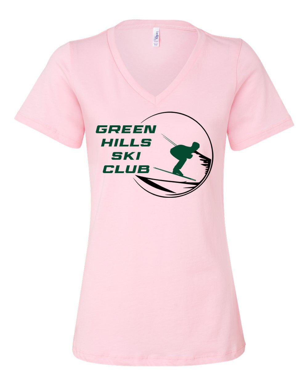 Green Hills Ski Club Design 1 V-Neck