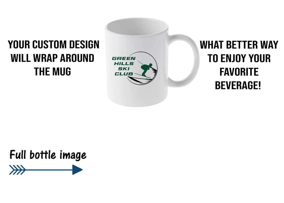 Green Hills Ski Club Design 1 Mug