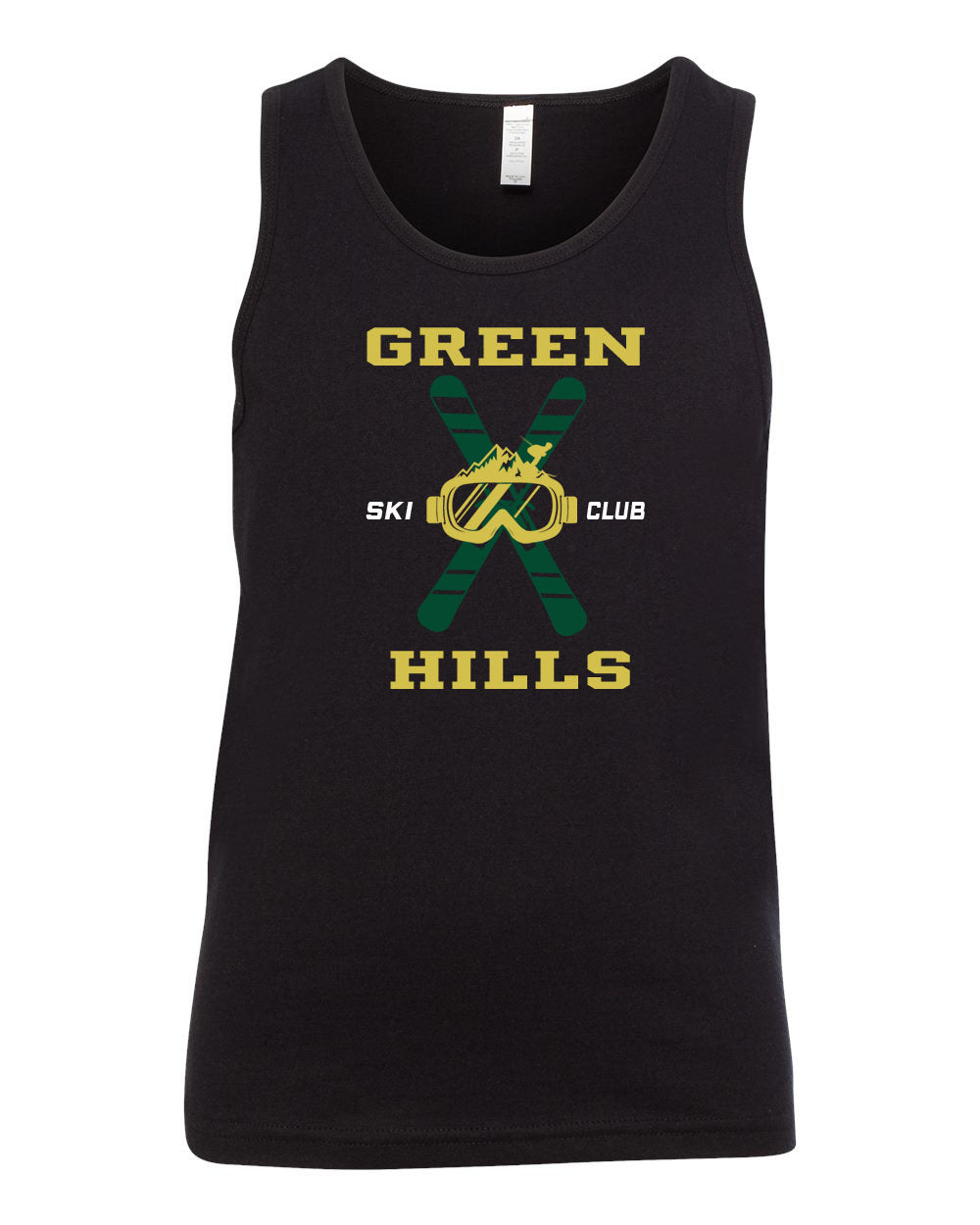 Green Hills Ski Club  design 2 Muscle Tank Top