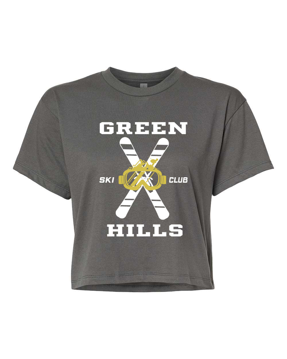 Green Hills Ski Club Design 2 crop top