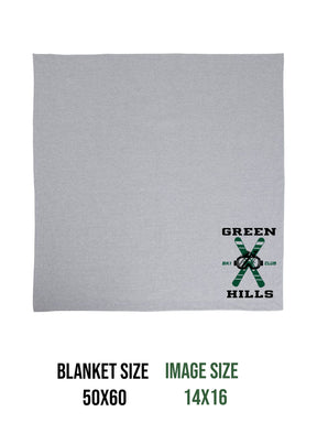 Green Hills Ski Club Design 2 Blanket