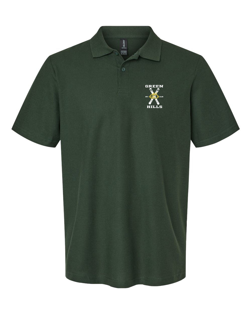 Green Hills Ski Club design 2 Polo T-Shirt