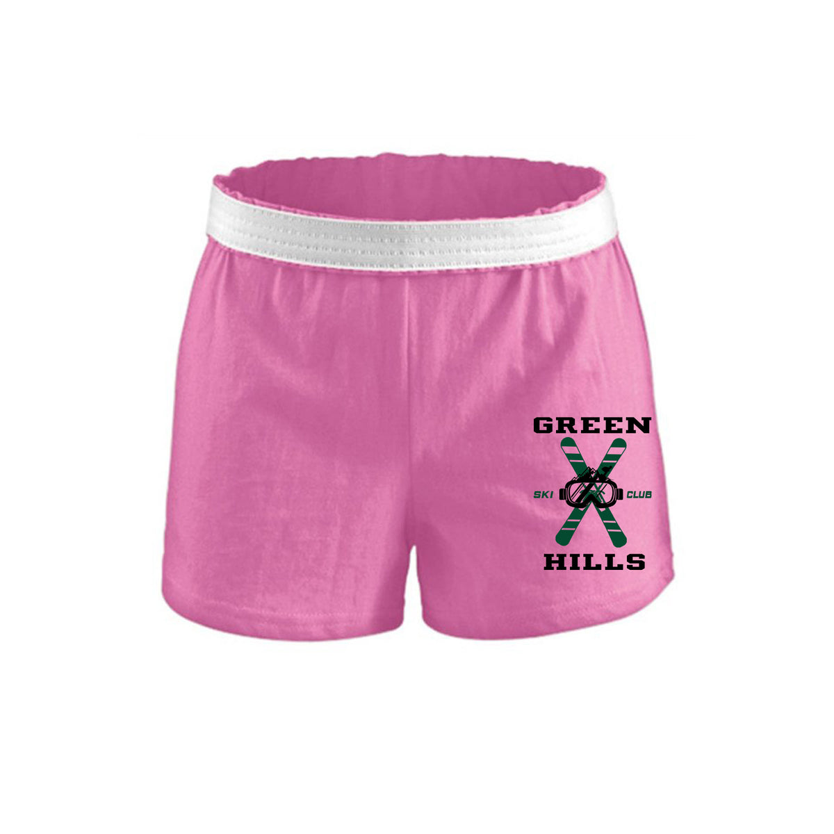 Green Hills Ski Club Design 2 girls Shorts