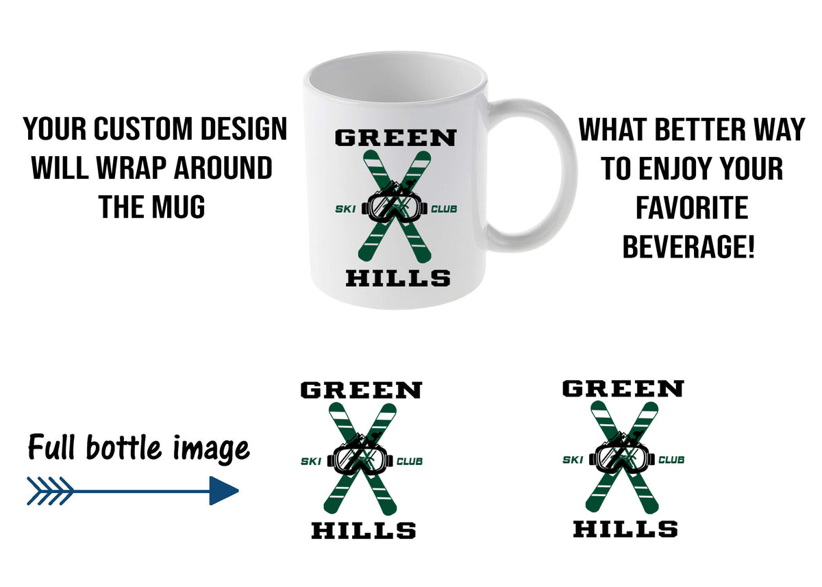 Green Hills Ski Club Design 2 Mug