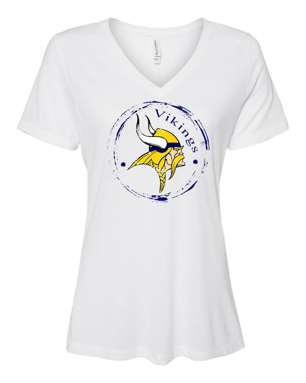 Glen Meadow V-neck T-shirt Design 3
