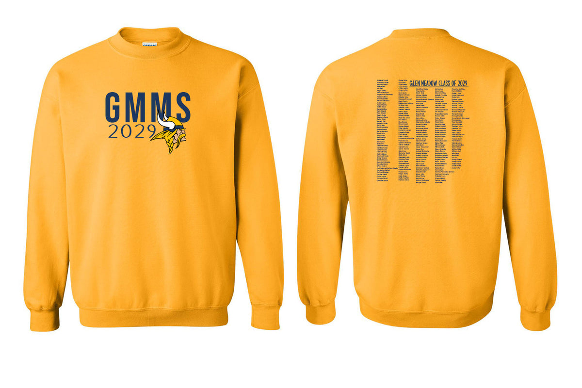 Glen Meadow Class of 2029 Non Hooded Sweatshirt