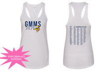 Glen Meadow Class of 2029 Performance Racerback Tank Top