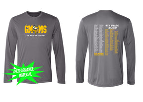 Glen Meadow Class of 2028 Performance Material Long Sleeve Shirt