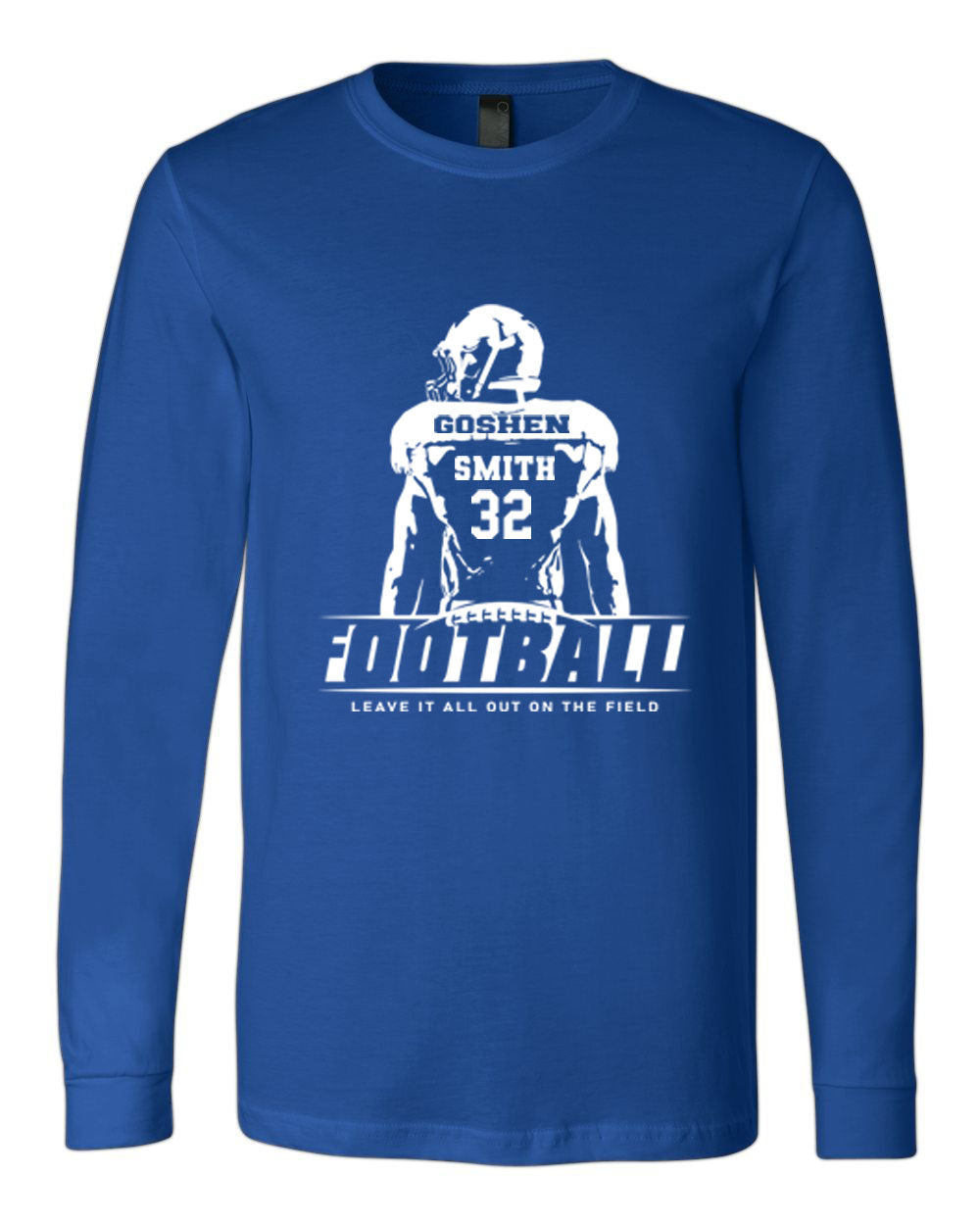 Goshen Football Design 5 Long Sleeve Shirt