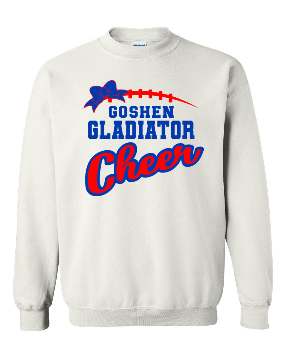 Goshen Cheer Design 13 non hooded sweatshirt