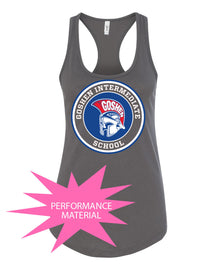 Goshen School Design 1 Performance Racerback Tank Top