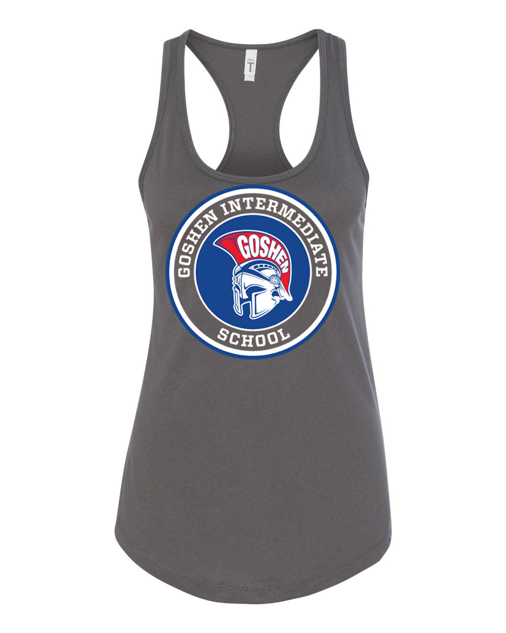 Goshen School Design 1 Racerback Tank Top