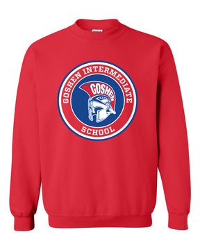 Goshen School Design 1 non hooded sweatshirt