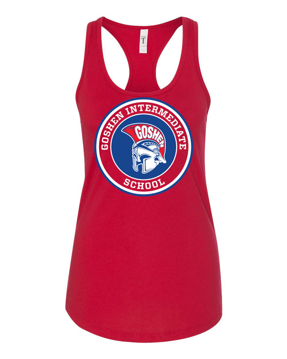 Goshen School Design 1 Racerback Tank Top