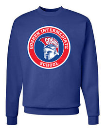 Goshen School Design 1 non hooded sweatshirt