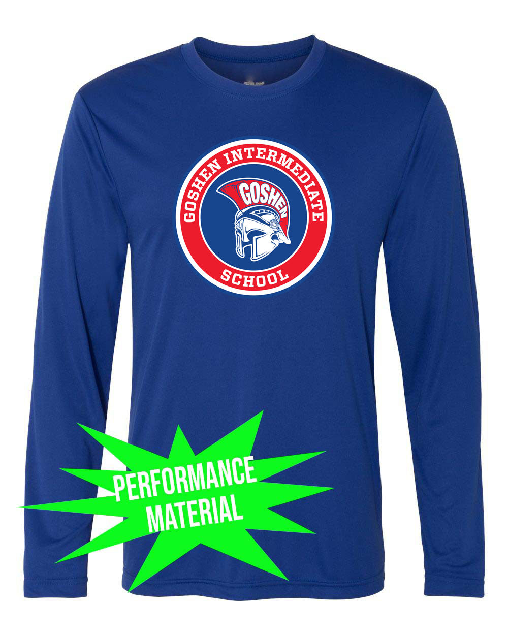 Goshen School Performance Material Design 1 Long Sleeve Shirt