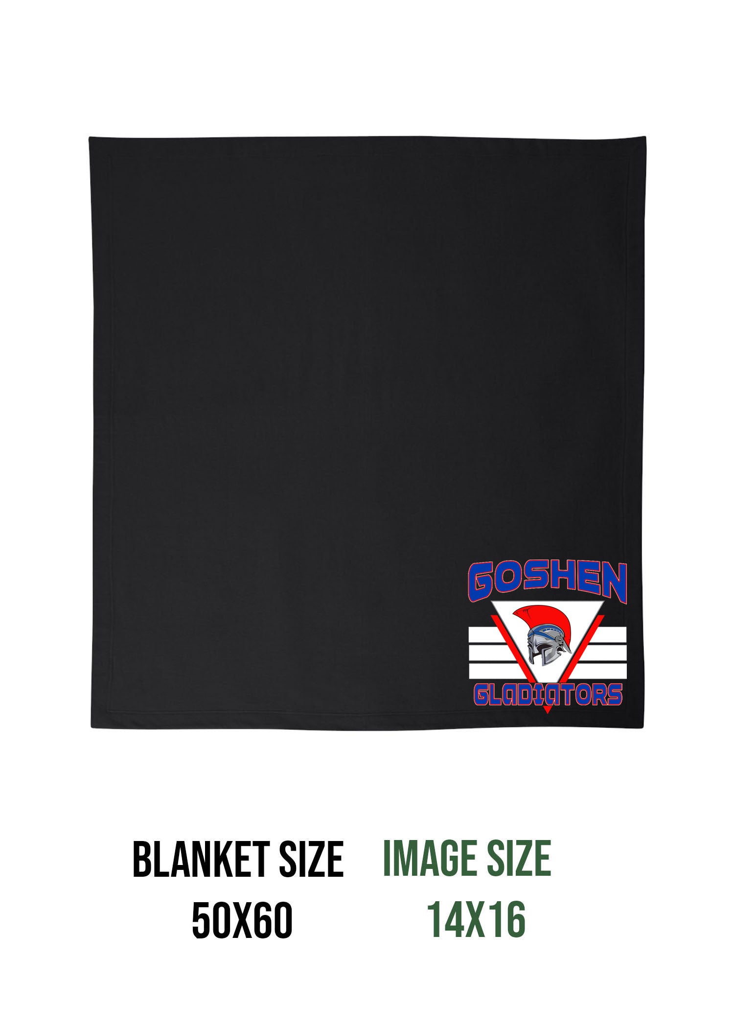 Goshen School Design 2 Blanket