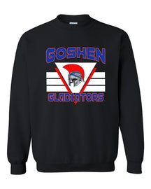 Goshen School Design 2 non hooded sweatshirt