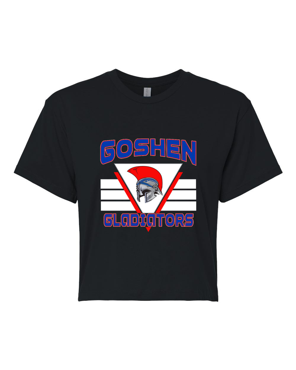 Goshen School Design 2 Crop Top