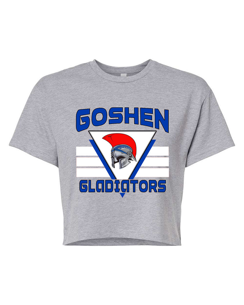 Goshen School Design 2 Crop Top