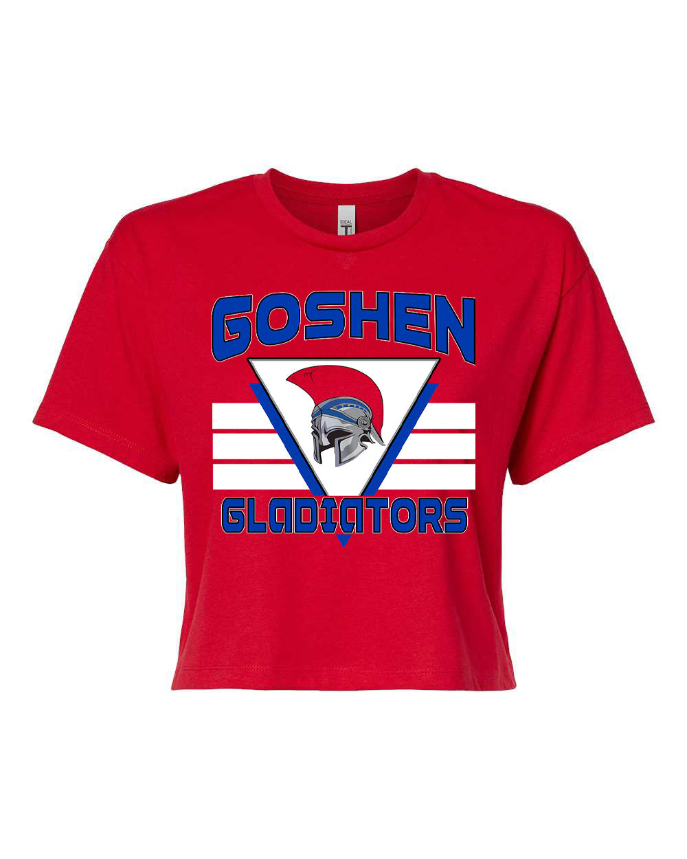 Goshen School Design 2 Crop Top