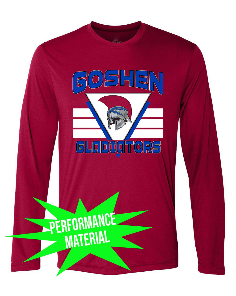 Goshen School Performance Material Design 2 Long Sleeve Shirt